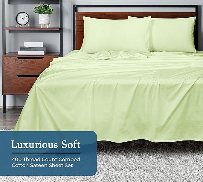 Cooling Bed Sheet Set - Queen - 4 Piece