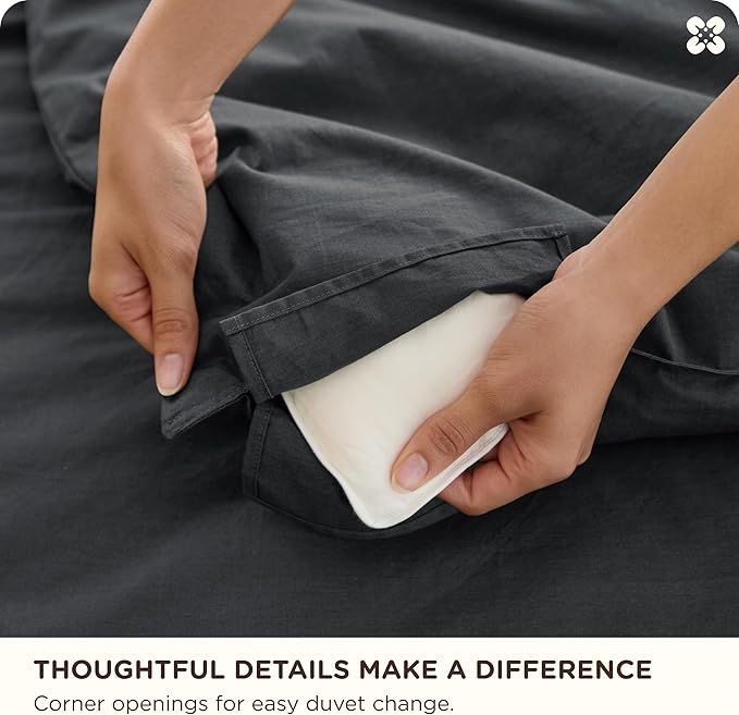 100% Cotton Duvet Cover Set - Queen