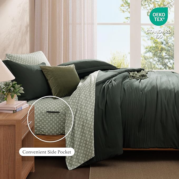 Comforter Set - King - 7 Piece
