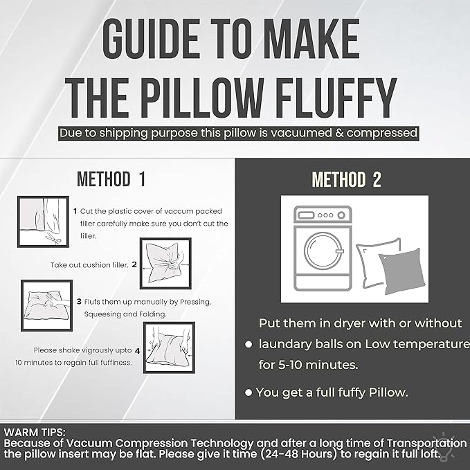Down Alternative Hypoallergenic Pillow Insert - 2 Piece