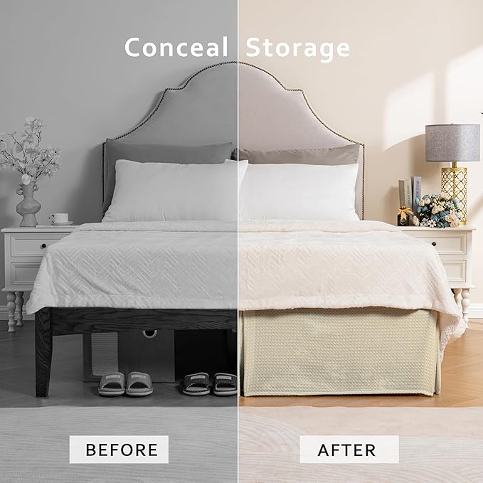 Bed Skirt - King - 14 in Drop