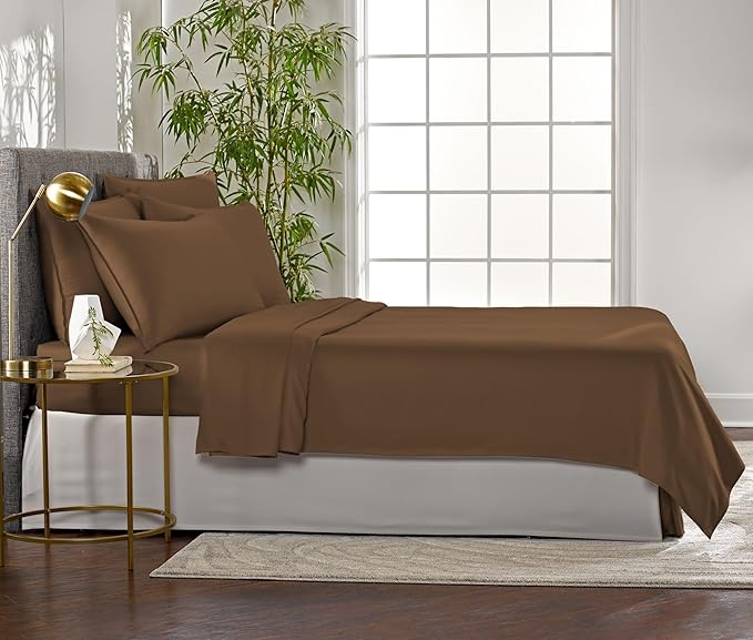 Bamboo Cooling Bed Sheet Set - Twin - 3 Piece