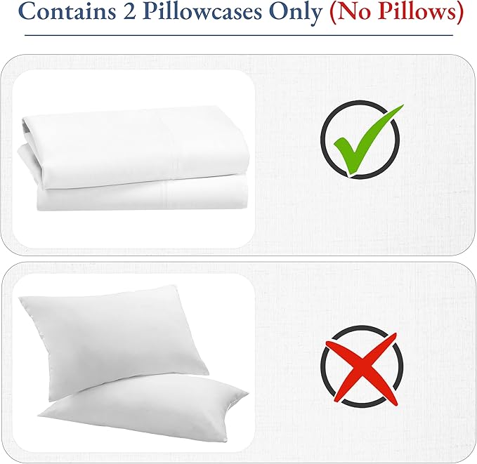 100% Cotton Pillowcase - King