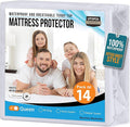 Waterproof Mattress Protector - Queen - 14 Pack