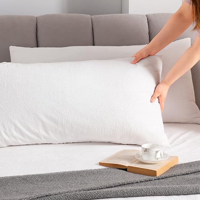 Waterproof Pillow Protector - King - 2 Piece