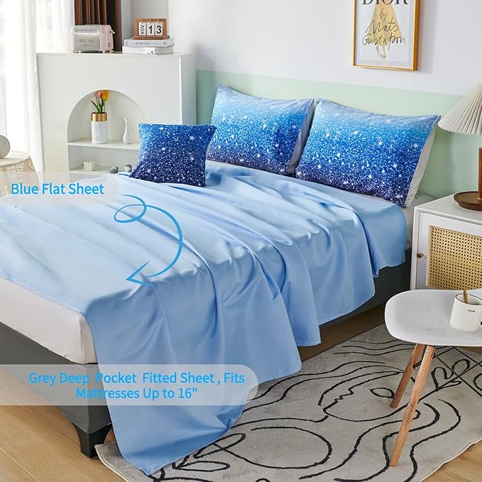 Comforter Set - Queen - 6 Piece