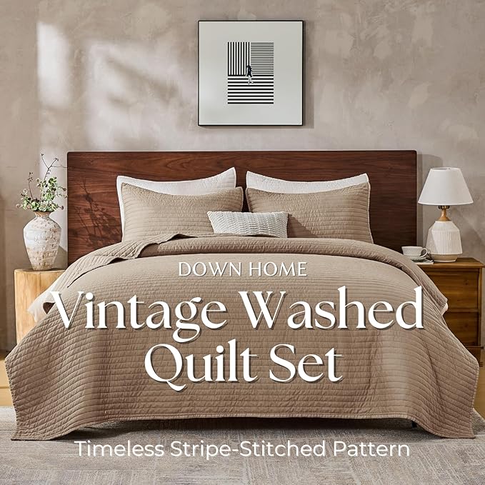 Microfiber Quilt Set - Twin