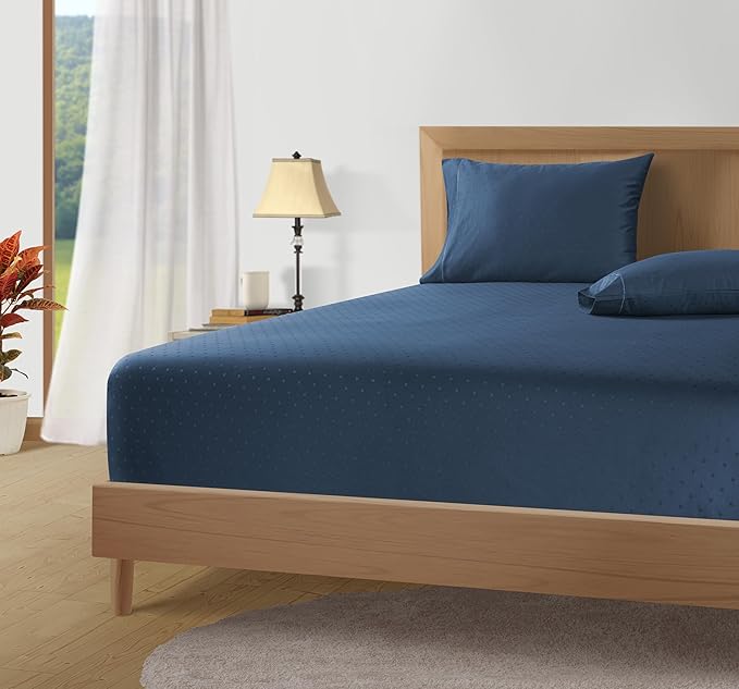 Linen Bed Sheet Set - Full - 16 in Deep Pocket