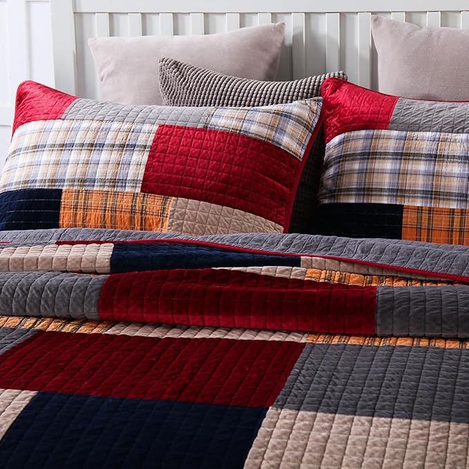 100% Cotton Quilt Set - Queen