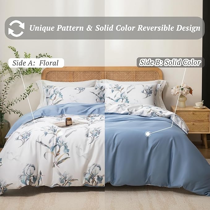 Duvet Cover Set - King - 3 Piece