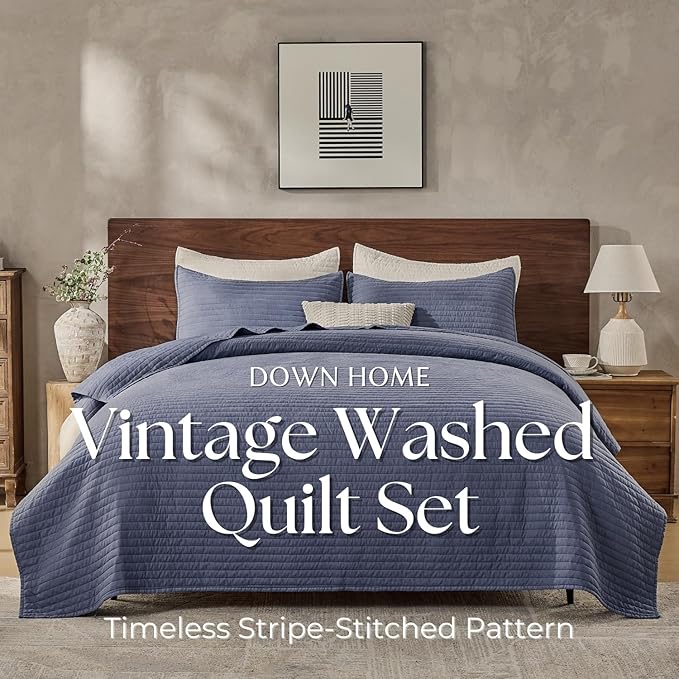 Microfiber Quilt Set - King