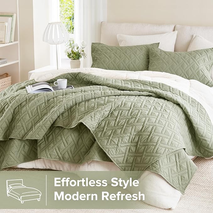 Quilt Set - King - 3 Piece