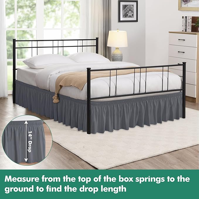 Bed Skirt - Queen - 14 in Drop