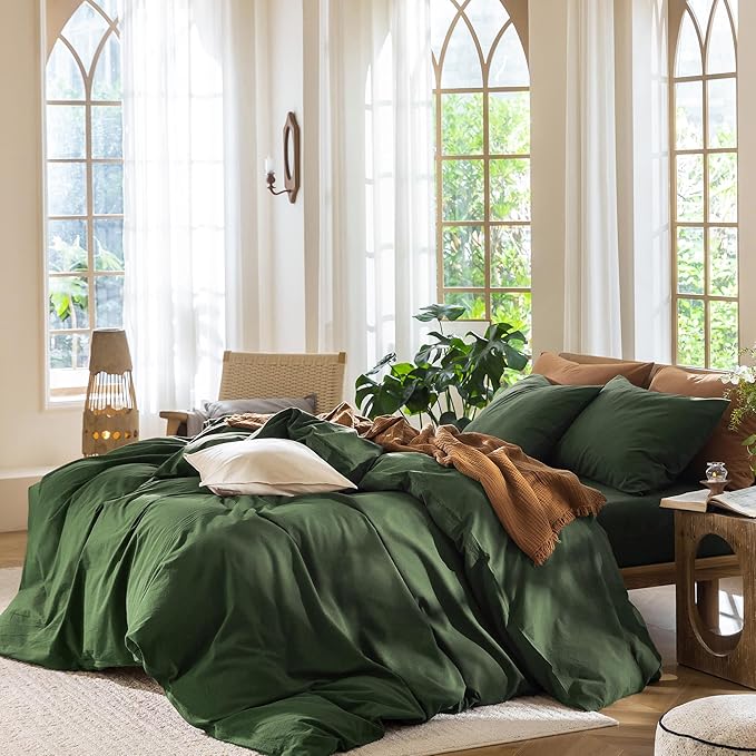 Linen Duvet Cover Set - Full