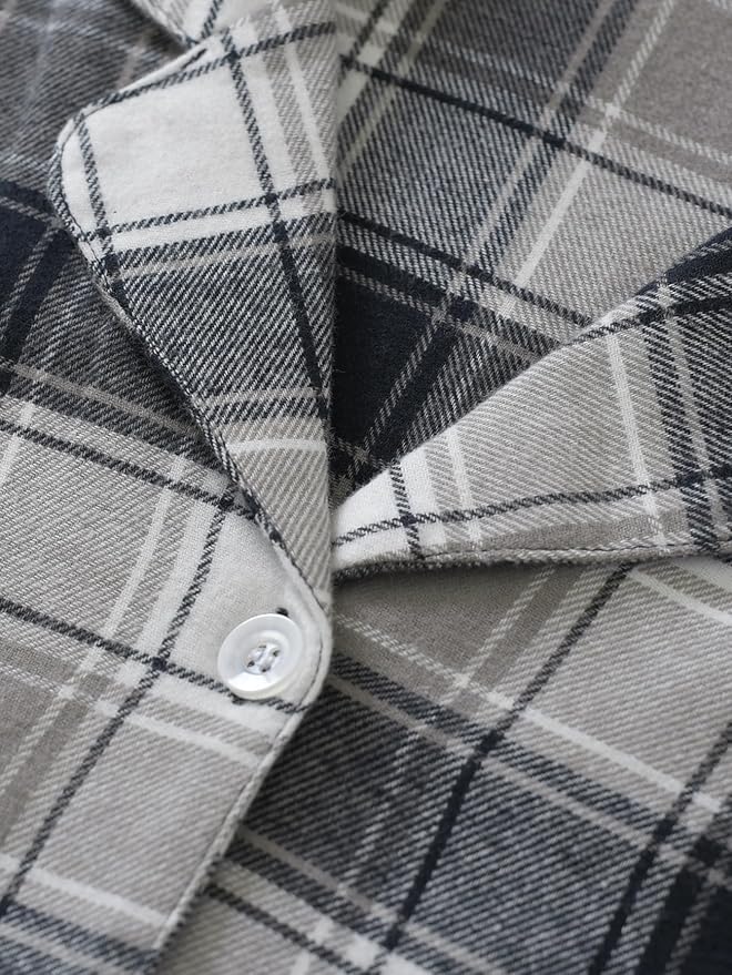 Women's Flannel Pajama Set - 2 Piece