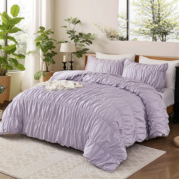 100% Cotton Comforter Set - King - 3 Piece
