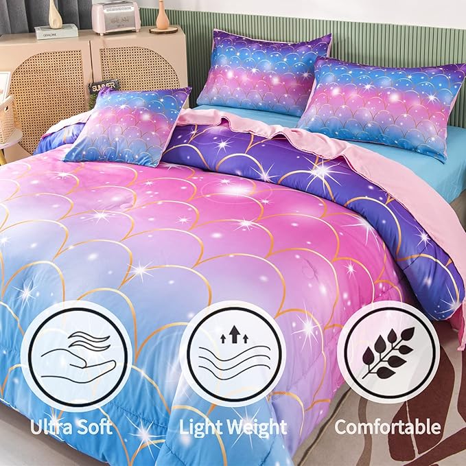 Comforter Set - Queen - 6 Piece
