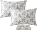 100% Cotton Bed Sheet Set - California King - 4 Piece