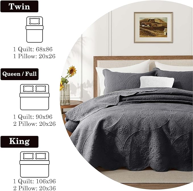 Microfiber Quilt Set - Twin - 10 Pack