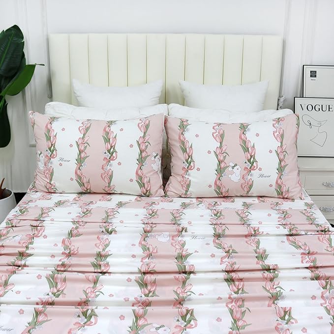 Bed Sheet Set - Twin XL - 4 Piece