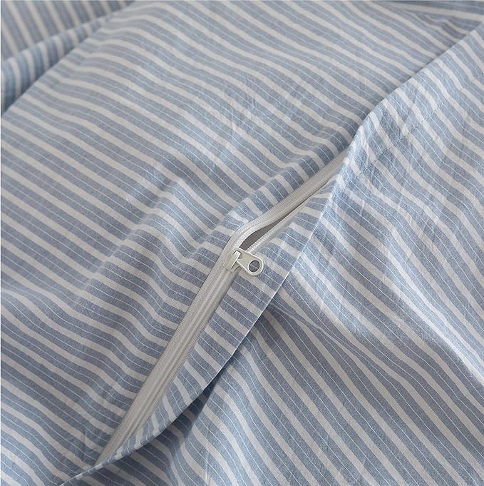 Linen Duvet Cover Set - King - 3 Piece
