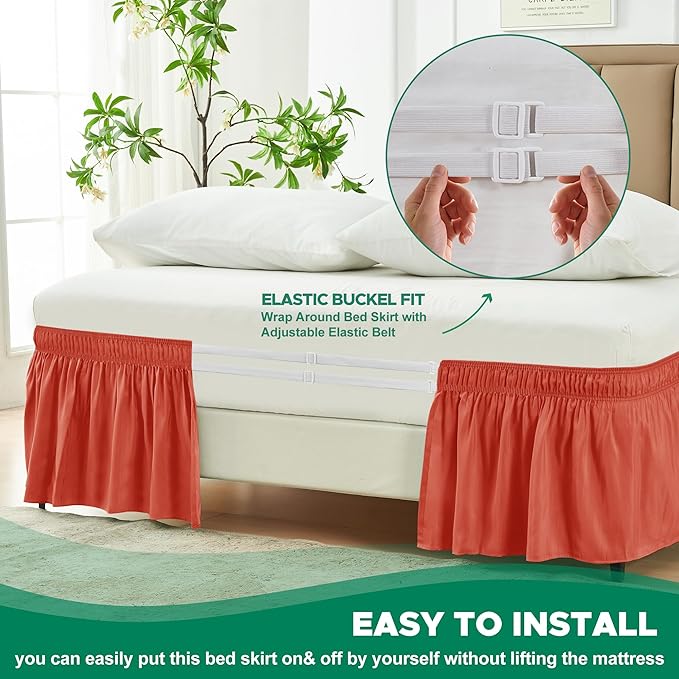 Bed Skirt - Full - 15 in Drop