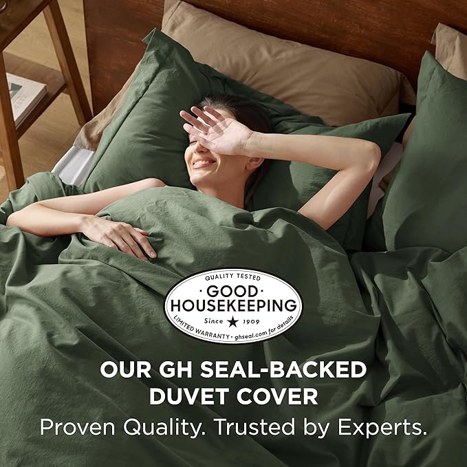 Linen Duvet Cover Set - King