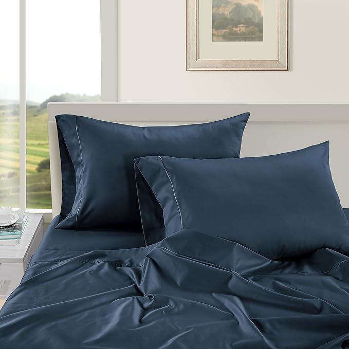 Linen Cooling Bed Sheet Set - Full