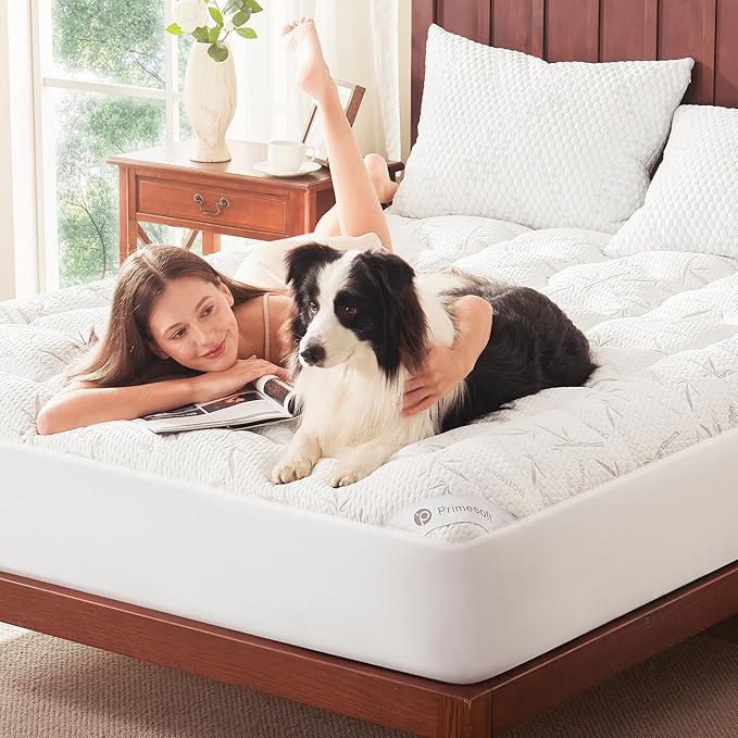 Waterproof Mattress Topper - Twin - 21 in Deep Pocket