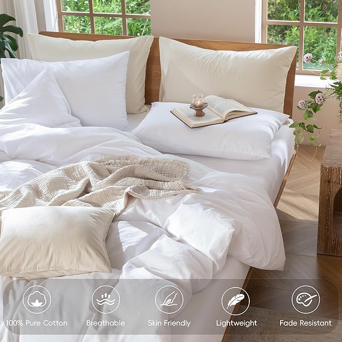 Linen Duvet Cover Set - Full