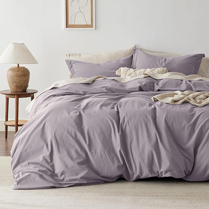 Linen Duvet Cover Set - Queen