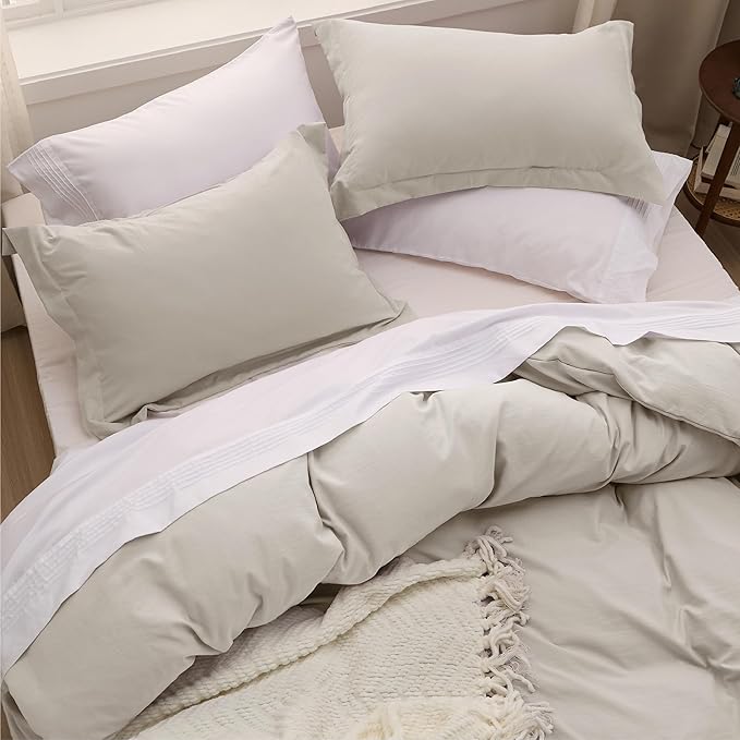 Linen Duvet Cover Set - King - 120 x 98 in