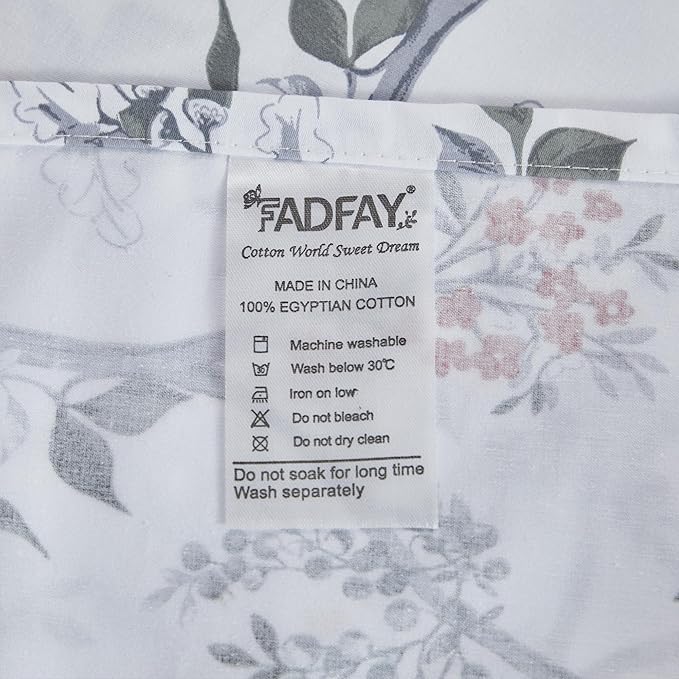 Bed Sheet Set - Twin - 17.7 in Deep Pocket - 4 Piece