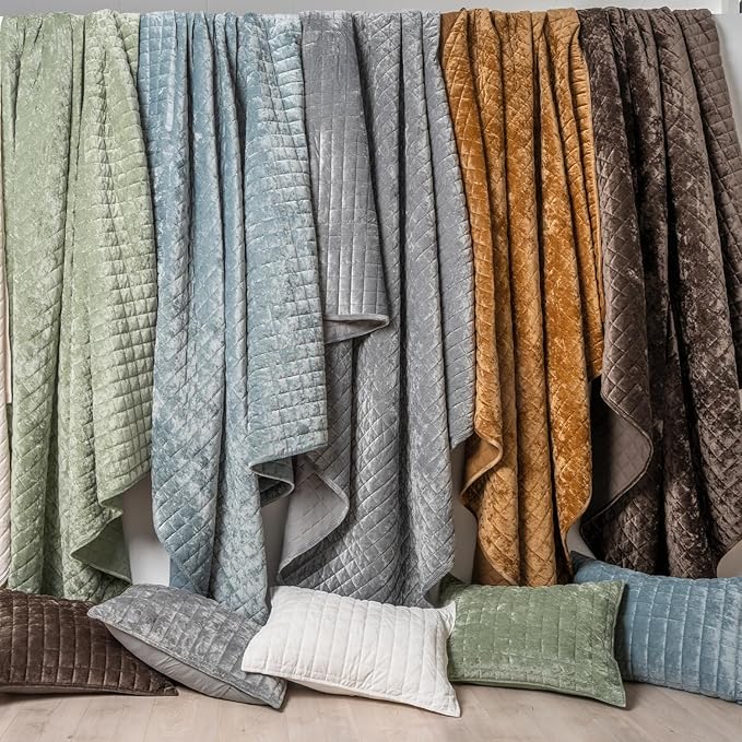 Velvet Quilt Set - Queen