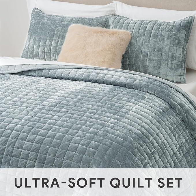 Linen Quilt Set - Queen