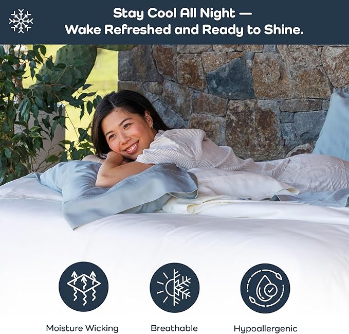 Cooling Duvet Cover Set - King