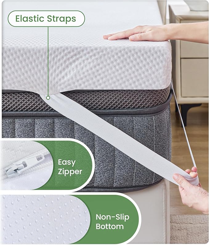 Bamboo Mattress Topper - Twin XL