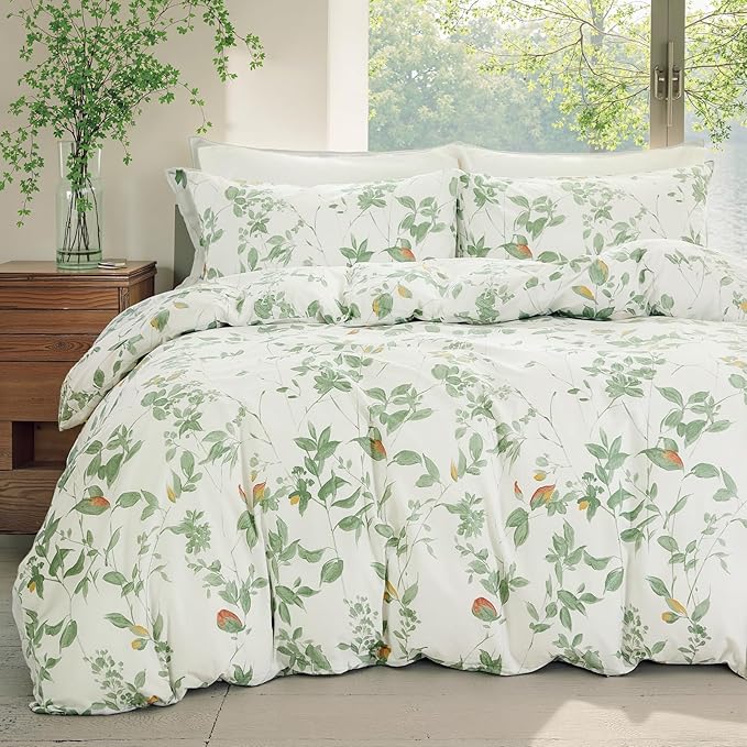 100% Cotton Duvet Cover Set - Queen - 3 Piece