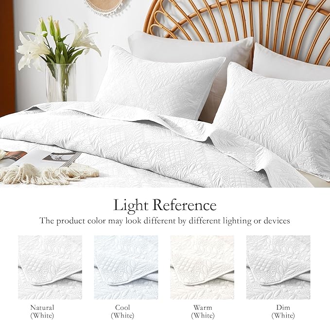 Microfiber Quilt Set - Twin - 2 Piece