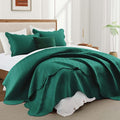 Microfiber Quilt Set - California King - 3 Piece
