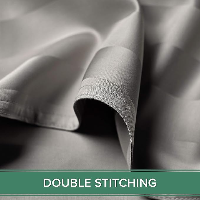 Bamboo Cooling Bed Sheet Set - King - 4 Piece