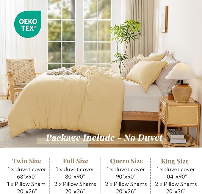Microfiber Duvet Cover Set - 2 Piece