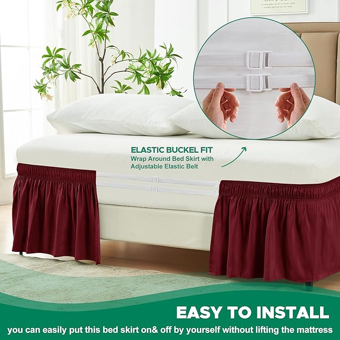 Bed Skirt - Full - 16 in Drop