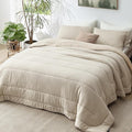 Linen Cooling Comforter Set - King - 3 Piece