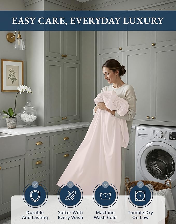 Linen Bed Sheet Set - King