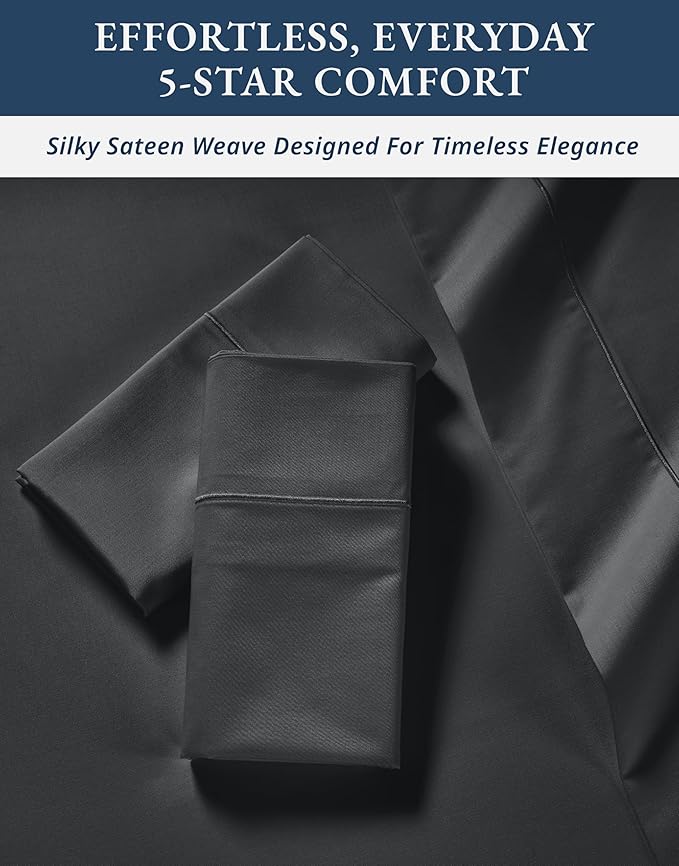 Linen Cooling Bed Sheet Set - King