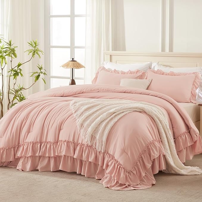 Microfiber Comforter Set - California King - 104 x 96 in - 3 Piece