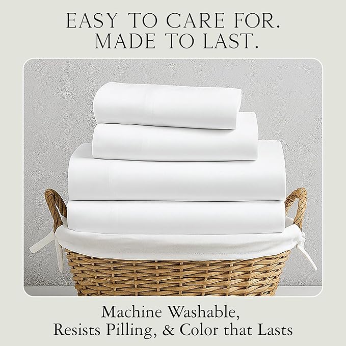Bamboo Cooling Bed Sheet Set - King