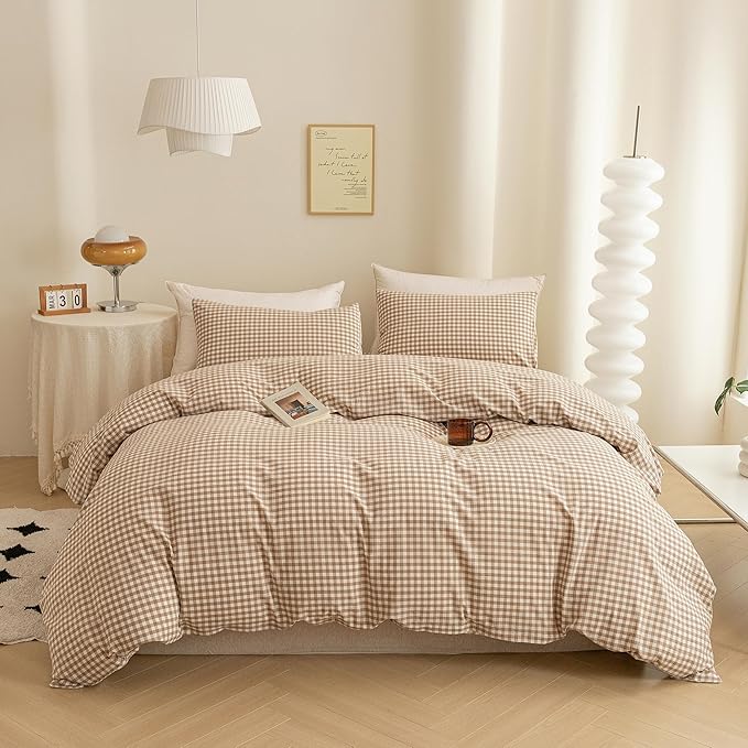Linen Duvet Cover Set - Queen - 3 Piece