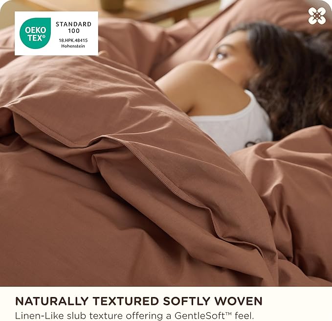 100% Cotton Duvet Cover Set - Queen